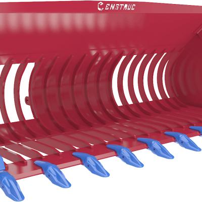 Construction wheel loader skeleton bucket | Enstruc Wear Solutions