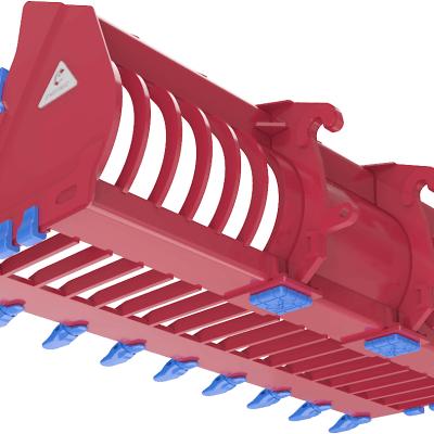 Construction wheel loader skeleton bucket | Enstruc Wear Solutions