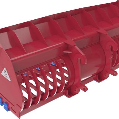 Construction wheel loader skeleton bucket | Enstruc Wear Solutions