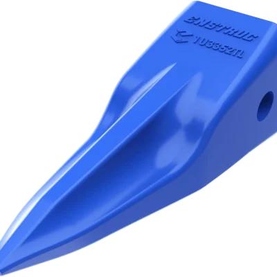 Enstruc CAT J series tiger bucket teeth and adapters for quarry excavators in hard and compacted ground conditions