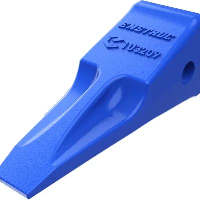 Enstruc CAT J series penetration bucket teeth and adapters for quarry excavators digging compacted and rocky material