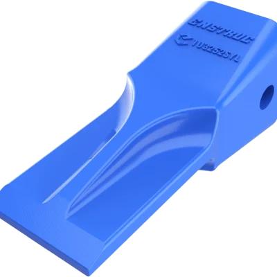 Enstruc CAT J series symmetrical bucket teeth and adapters for quarry excavators with reversible wear design