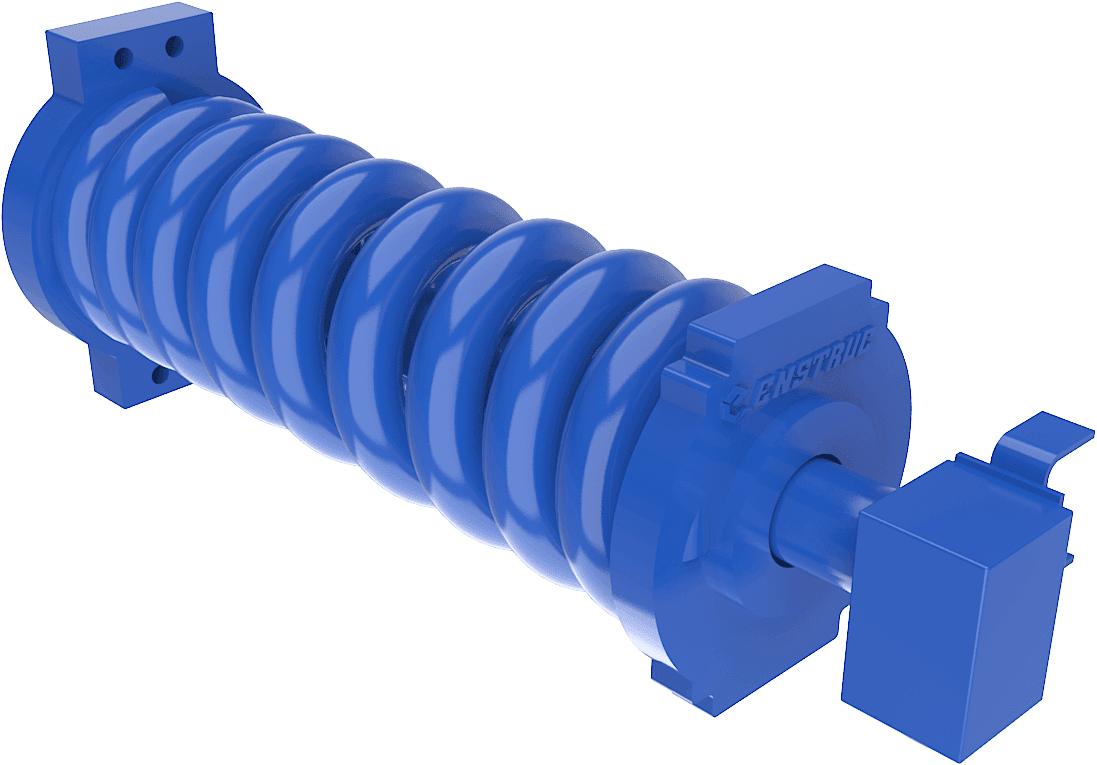 Construction dozer track adjuster